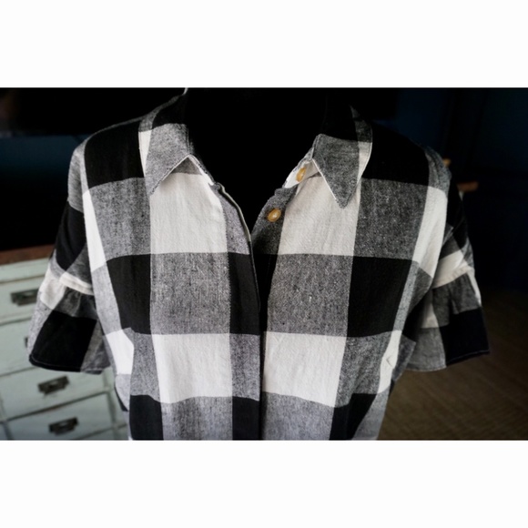 Anthropologie The Odell’s Dolly Shirt Dress New M - Picture 4 of 12